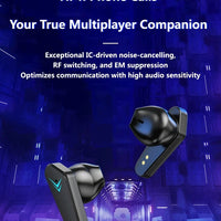 Gamer Headphones 65ms Low Latency Earbuds fone