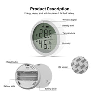 Home Indoor Temperature And Humidity Sensor