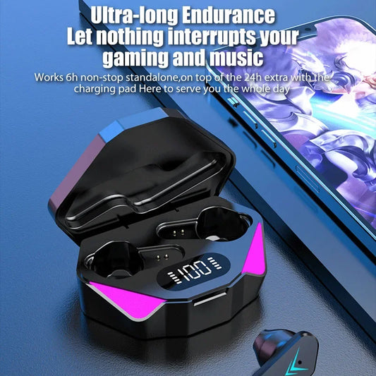 Gamer Headphones 65ms Low Latency Earbuds fone