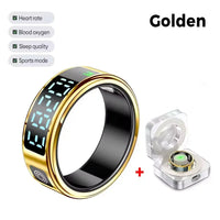 Smart Ring Men Women LED Display Screen