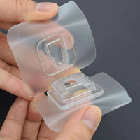 Transparent Adhesive Hooks